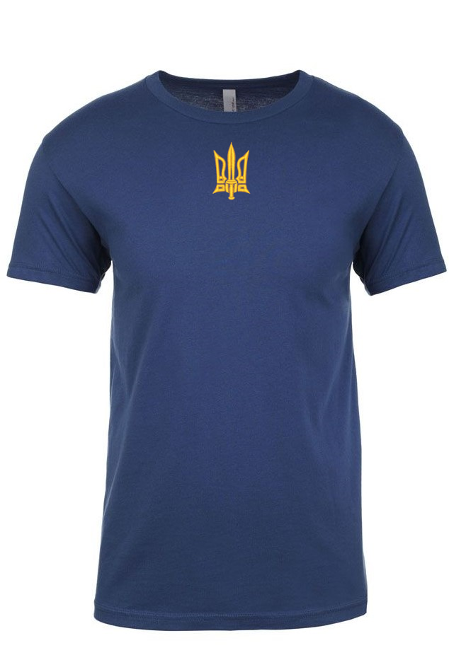 Adult embroidered t-shirt "Combat Tryzub"