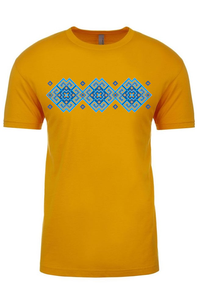 Adult t-shirt "Vortex" blue