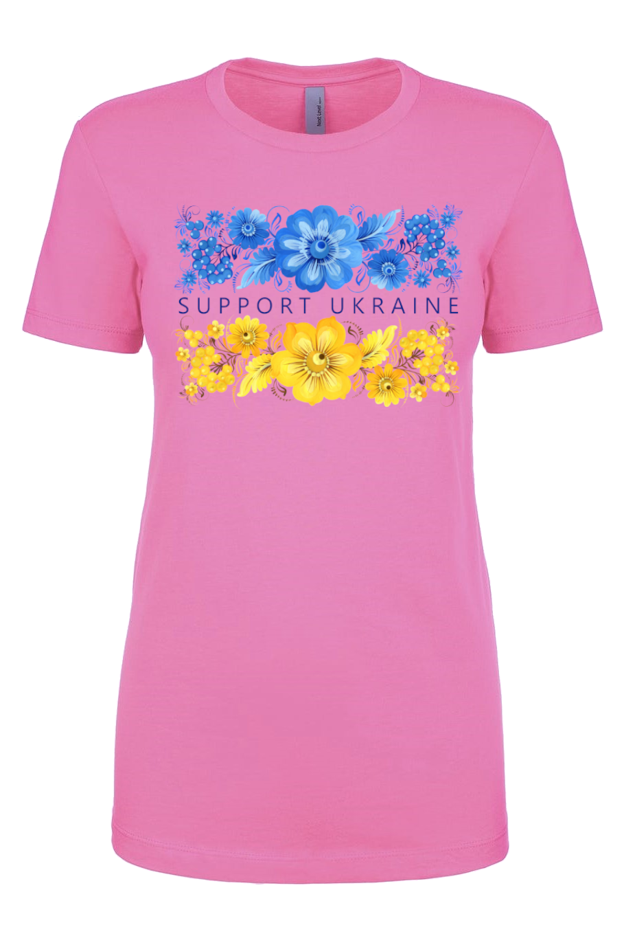 Female fit t-shirt "Support Ukraine"