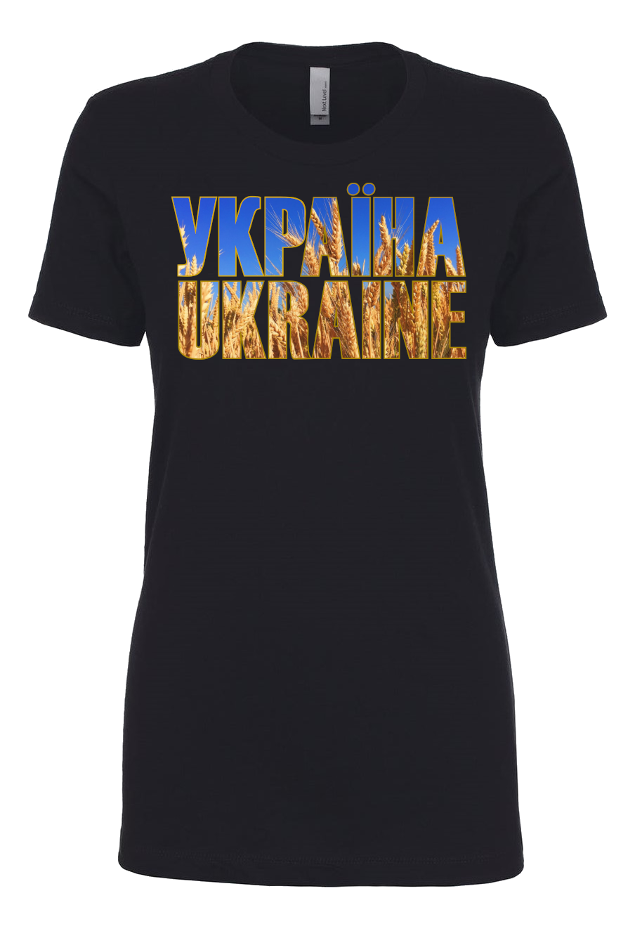 Female fit t-shirt "УКРАЇНА UKRAINE"