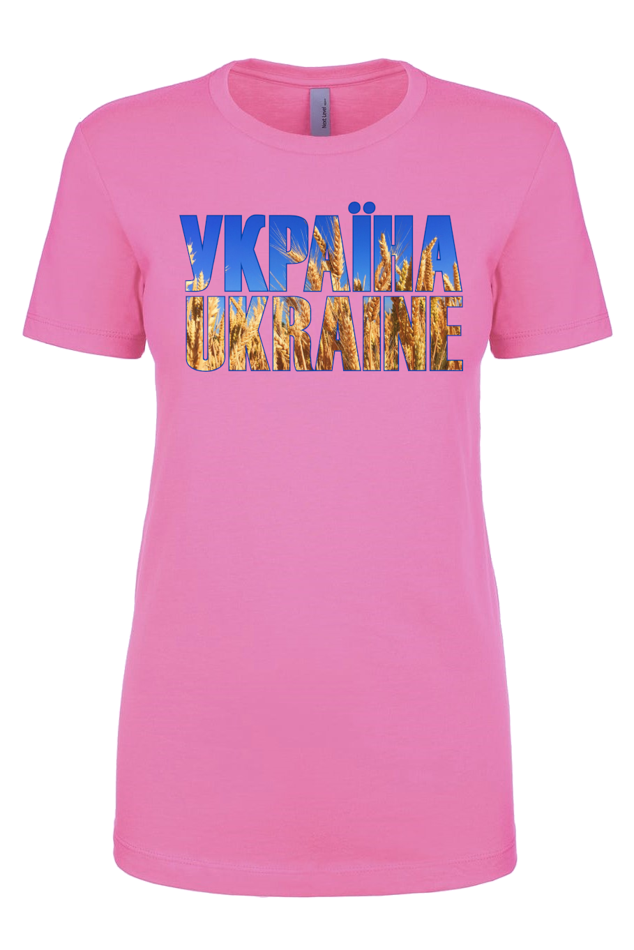 Female fit t-shirt "УКРАЇНА UKRAINE"