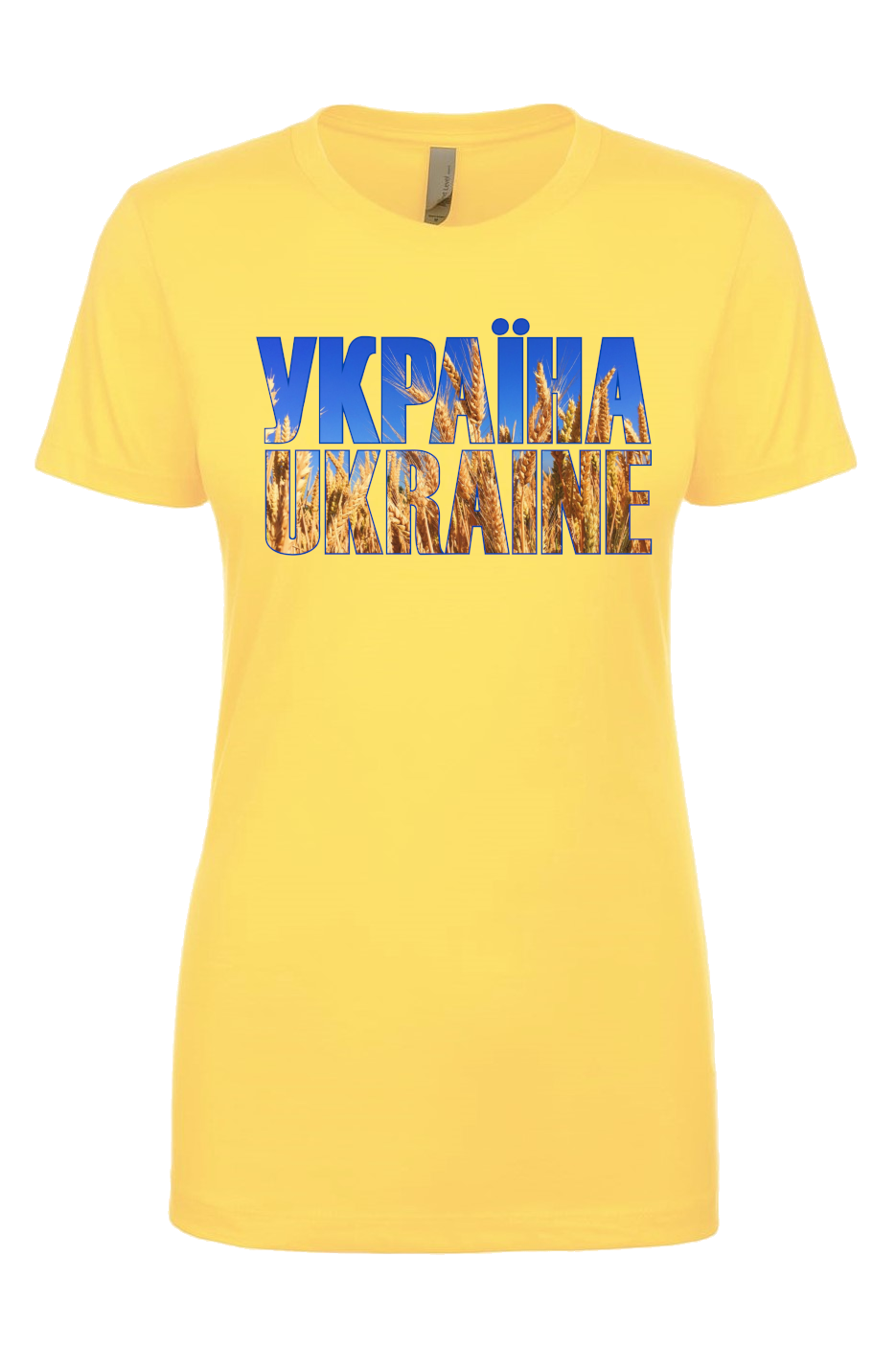 Female fit t-shirt "УКРАЇНА UKRAINE"