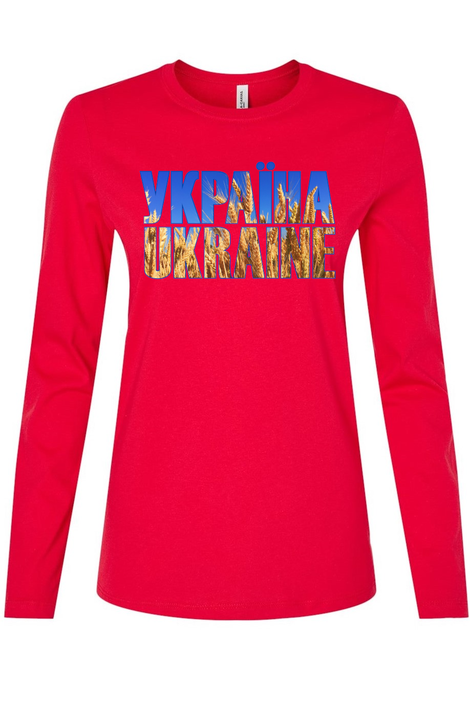 Female long sleeve top "УКРАЇНА UKRAINE"