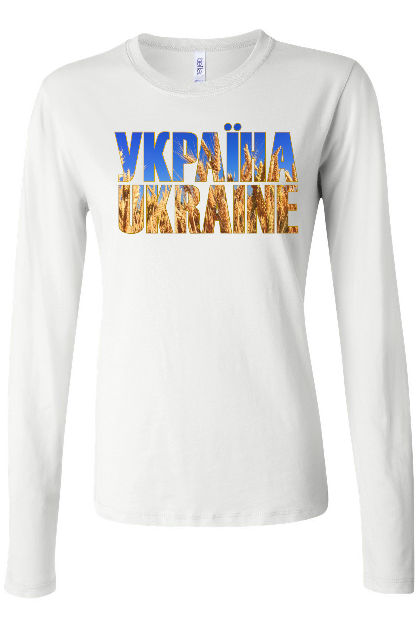 Female long sleeve top "УКРАЇНА UKRAINE"