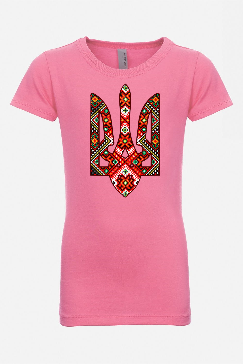 Girl's t-shirt "Etno Tryzub"