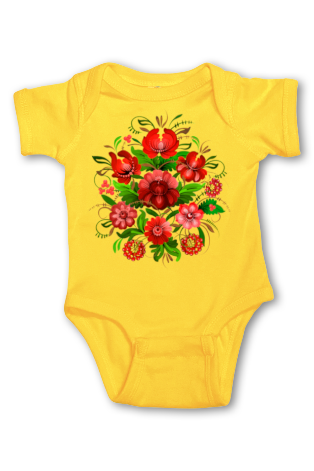 Infant onesie "Petrykivka"