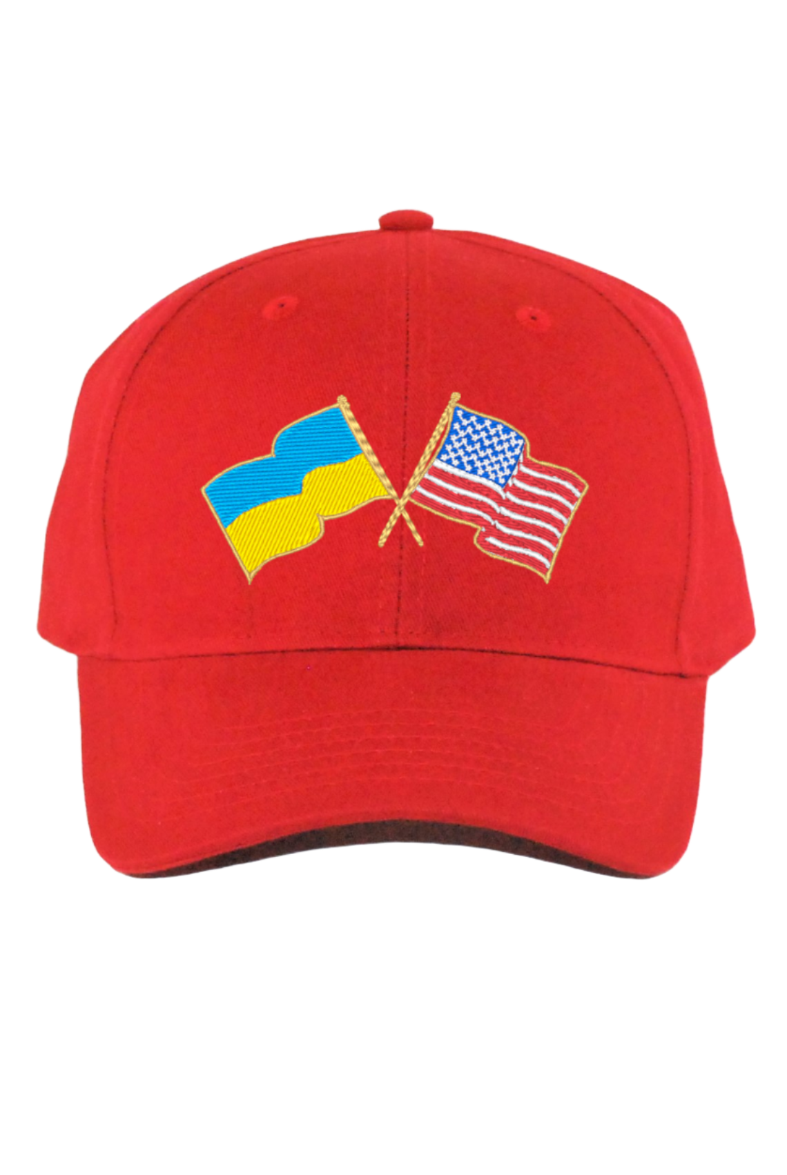 Embroidered bill cap "Ukrainian-American"