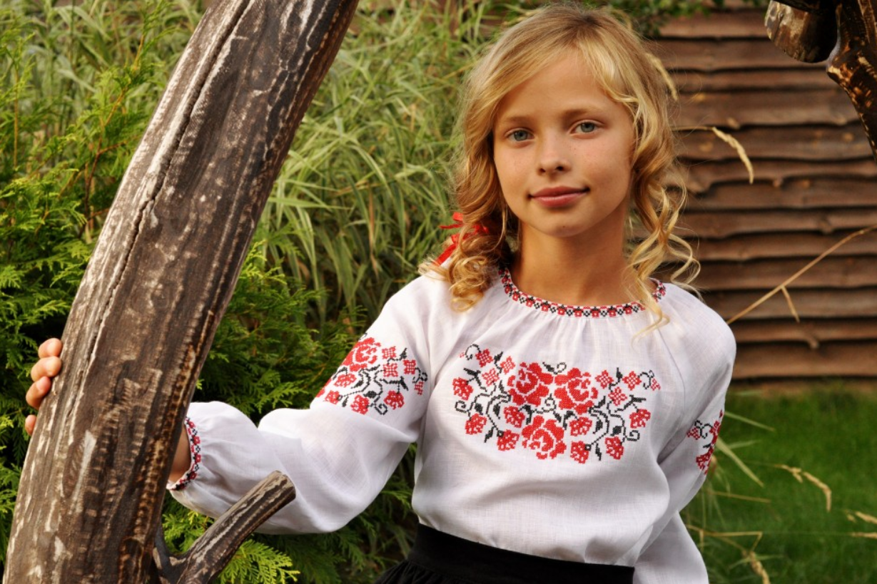 Ukrainian Girl's Vyshyvanka