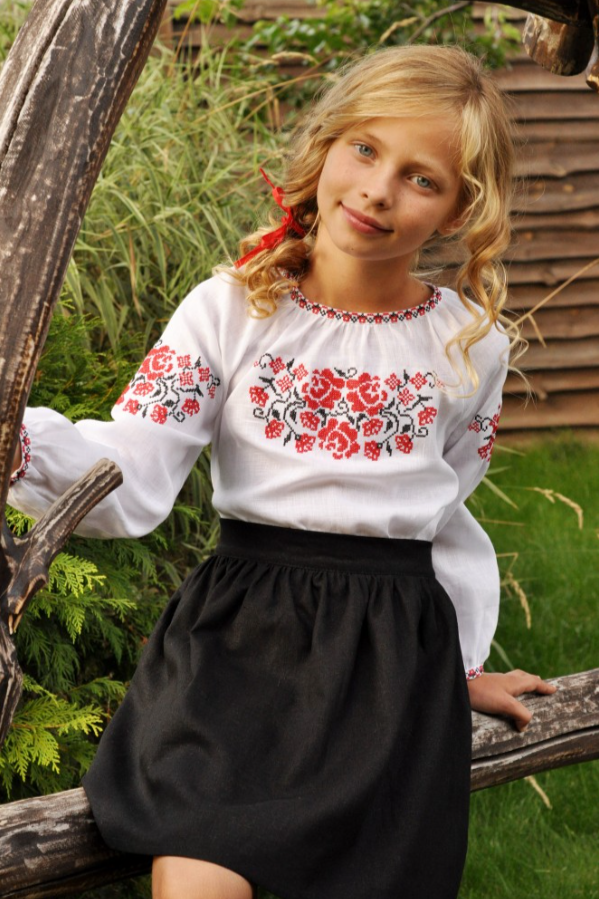 Ukrainian Girl's Vyshyvanka