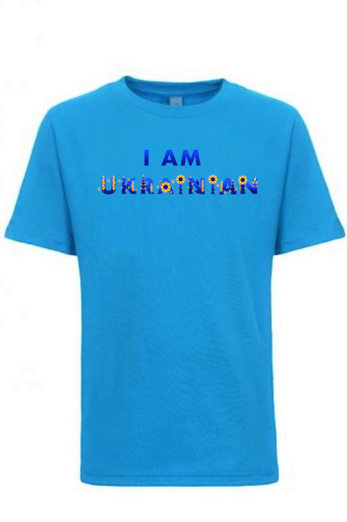 Kid's t-shirt "I AM UKRAINIAN"