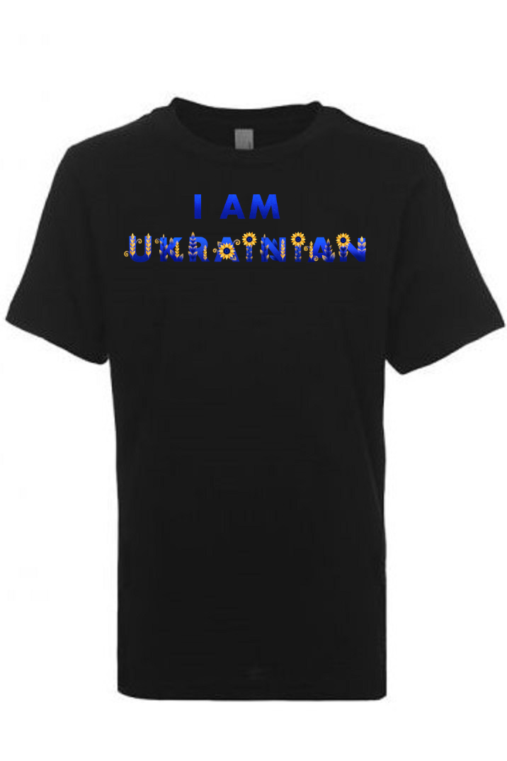 Kid's t-shirt "I AM UKRAINIAN"