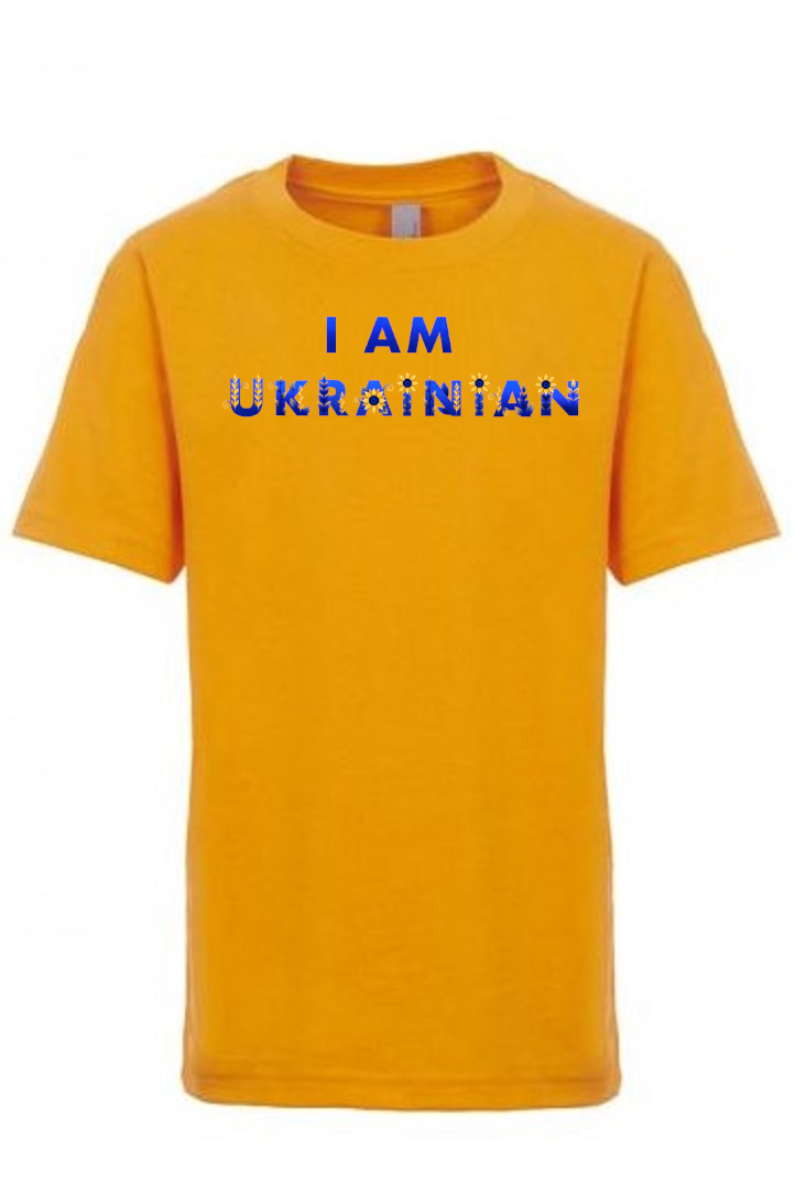 Kid's t-shirt "I AM UKRAINIAN"