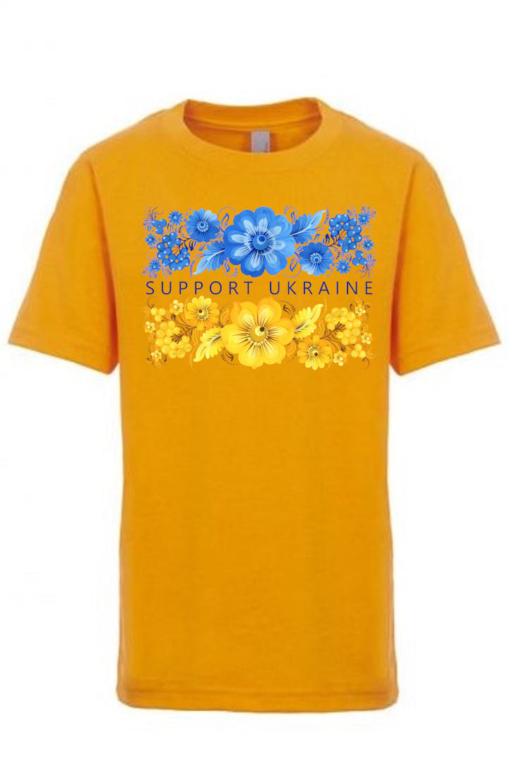 Kid's t-shirt "Support Ukraine"