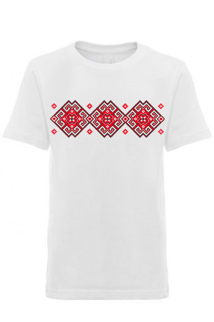 Kid's t-shirt "Vortex" red