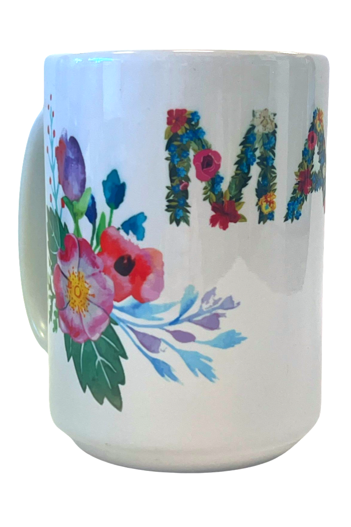 Customized premium  ceramic coffee mug 15 oz.