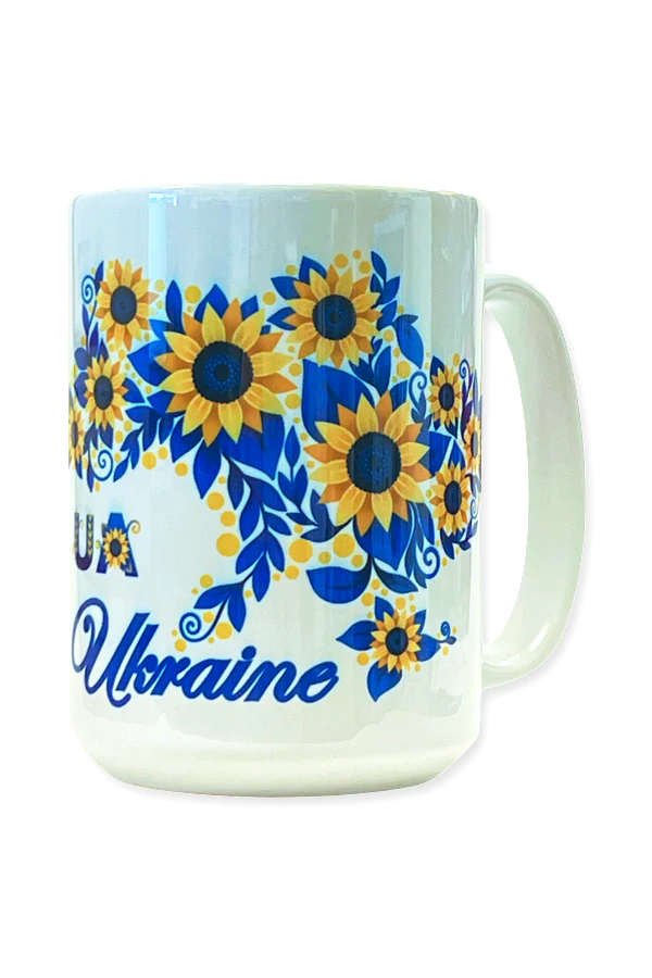 Customized premium  ceramic coffee mug 15 oz.