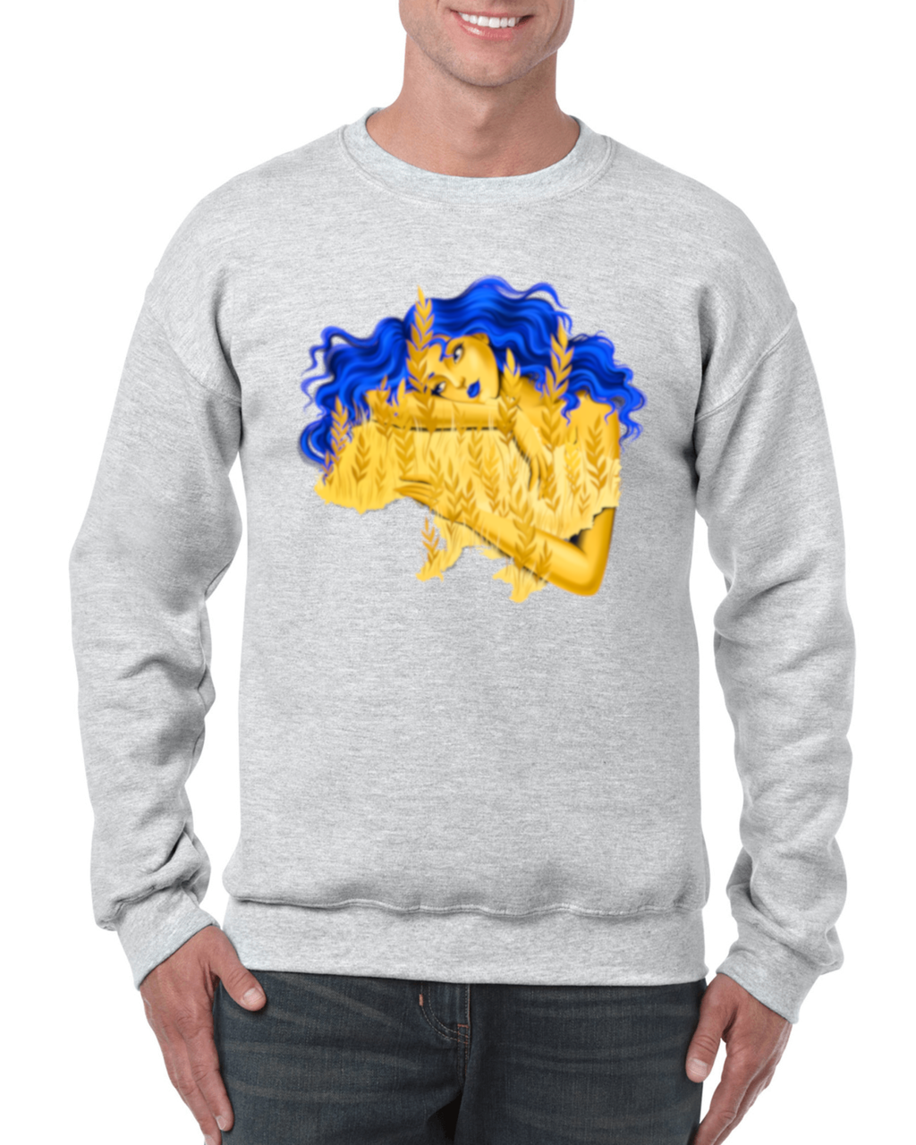 Adult unisex sweatshirt "Berehynia"