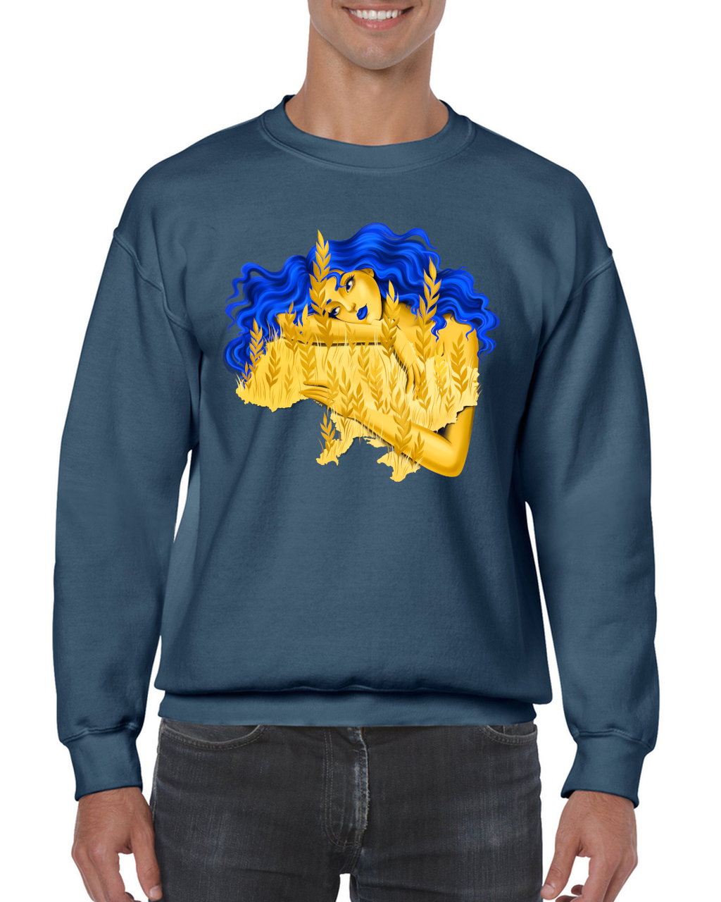 Adult unisex sweatshirt "Berehynia"