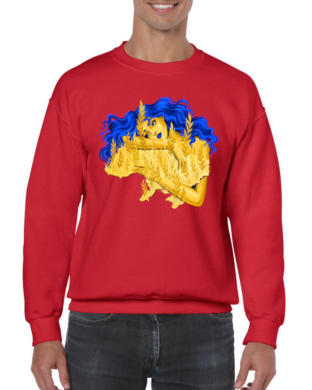 Adult unisex sweatshirt "Berehynia"