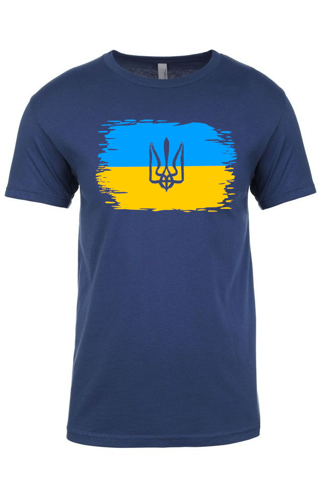 Adult t-shirt "Ukrainian flag"