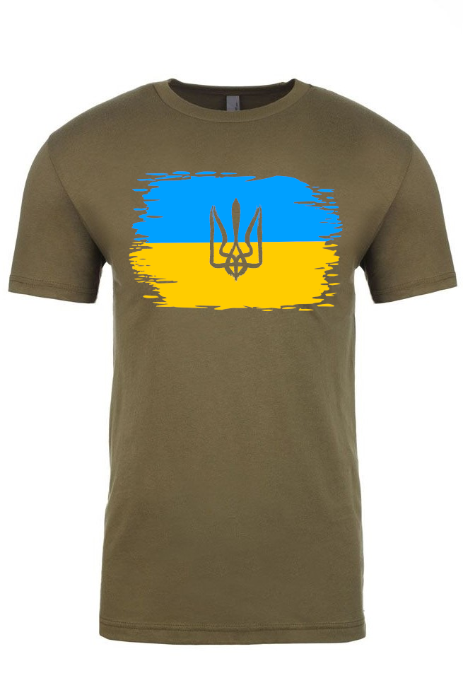 Adult t-shirt "Ukrainian flag"