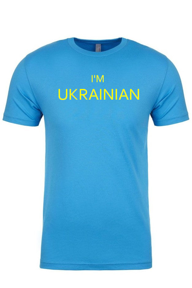 Adult t-shirt "I'M UKRAINIAN"