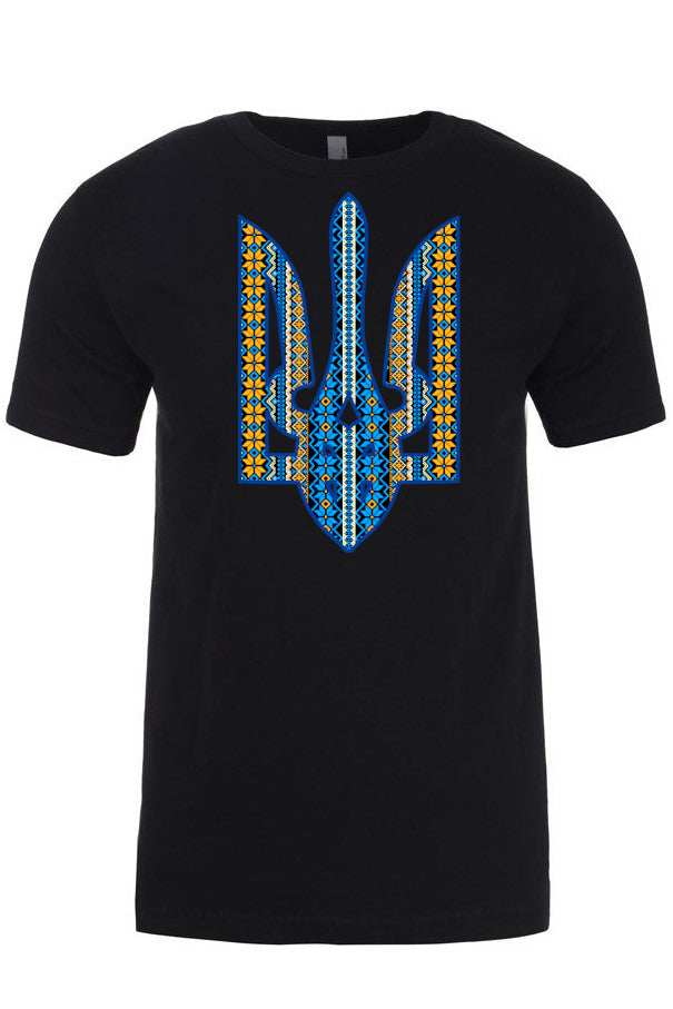 Adult t-shirt "Ornate Tryzub"