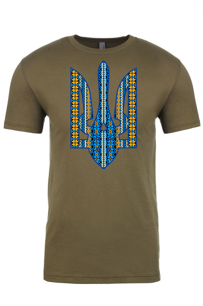 Adult t-shirt "Ornate Tryzub"