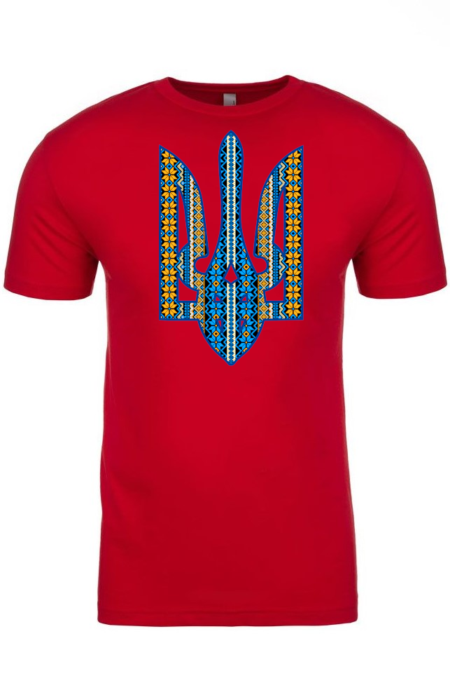 Adult t-shirt "Ornate Tryzub"