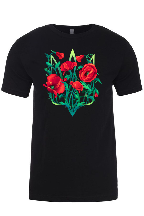 Adult t-shirt "Poppy Tryzub"