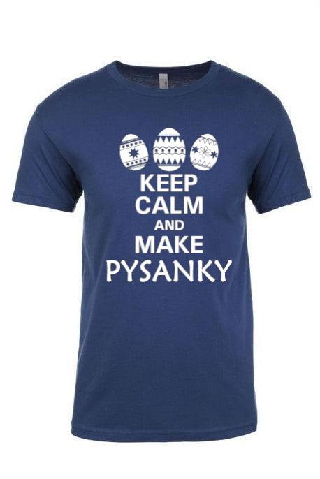 Adult t-shirt "Keep calm and make Pysanky"