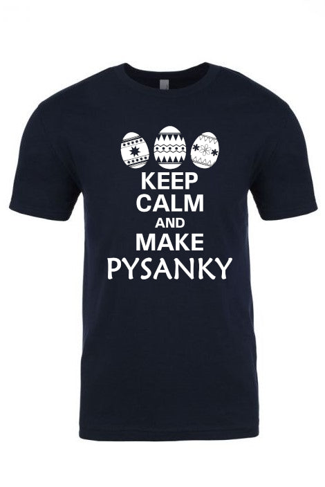 Adult t-shirt "Keep calm and make Pysanky"