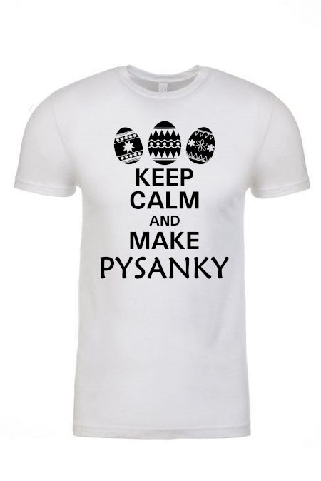 Adult t-shirt "Keep calm and make Pysanky"