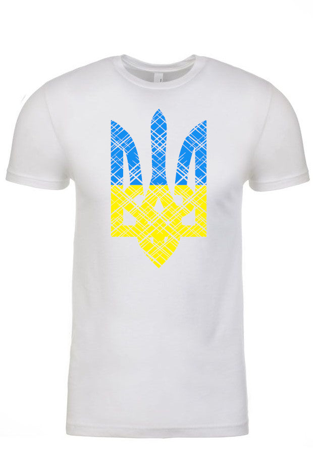 Adult t-shirt "Blue and yellow Trident"