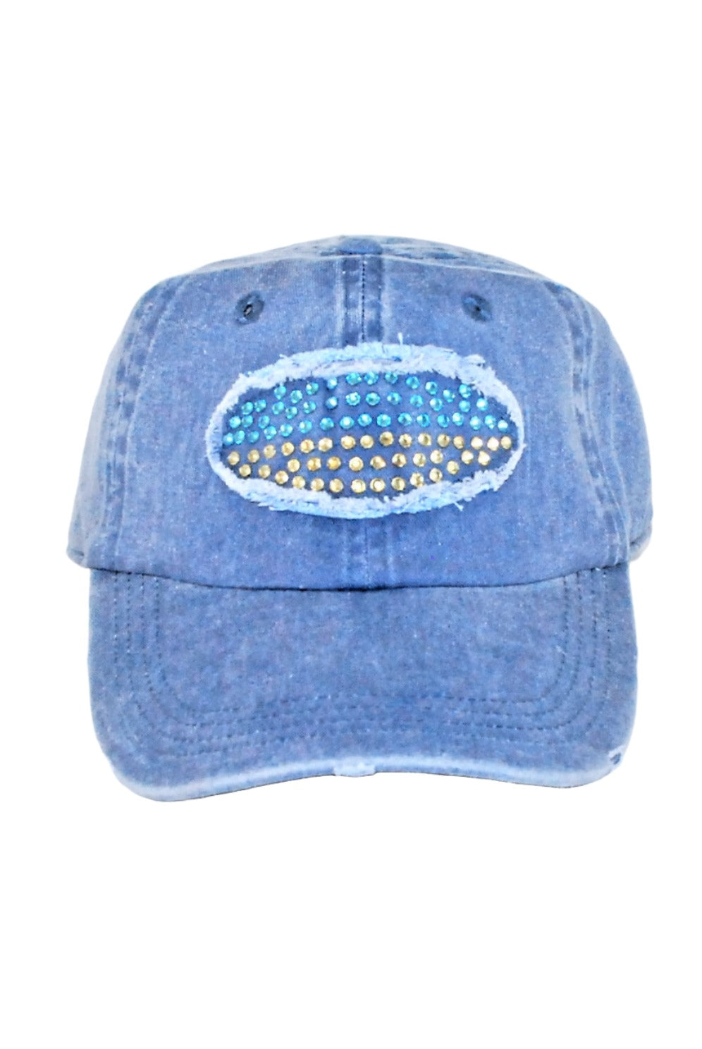 Denim bling hat "Ukie"