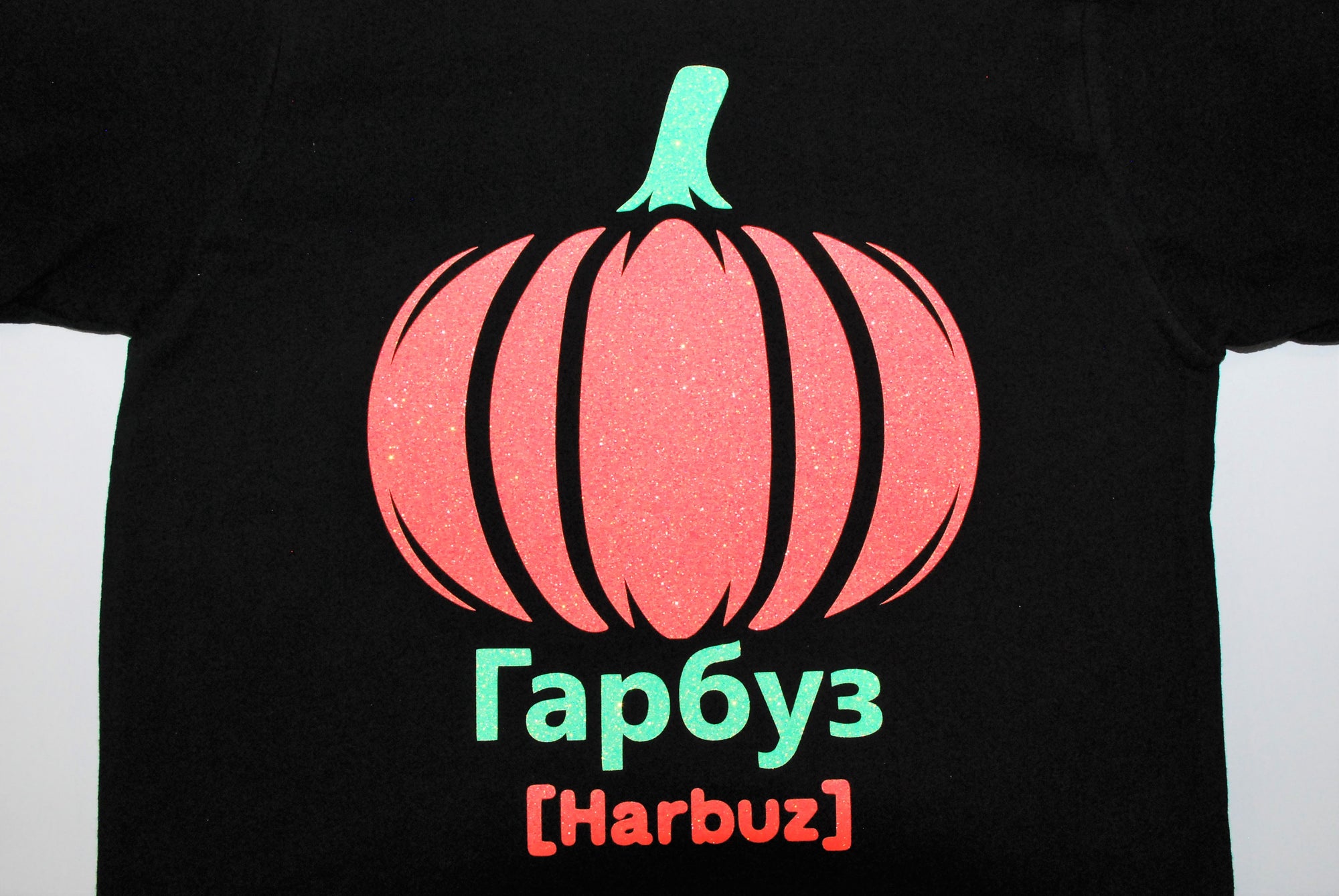 Kid's t-shirt "Harbuz" black