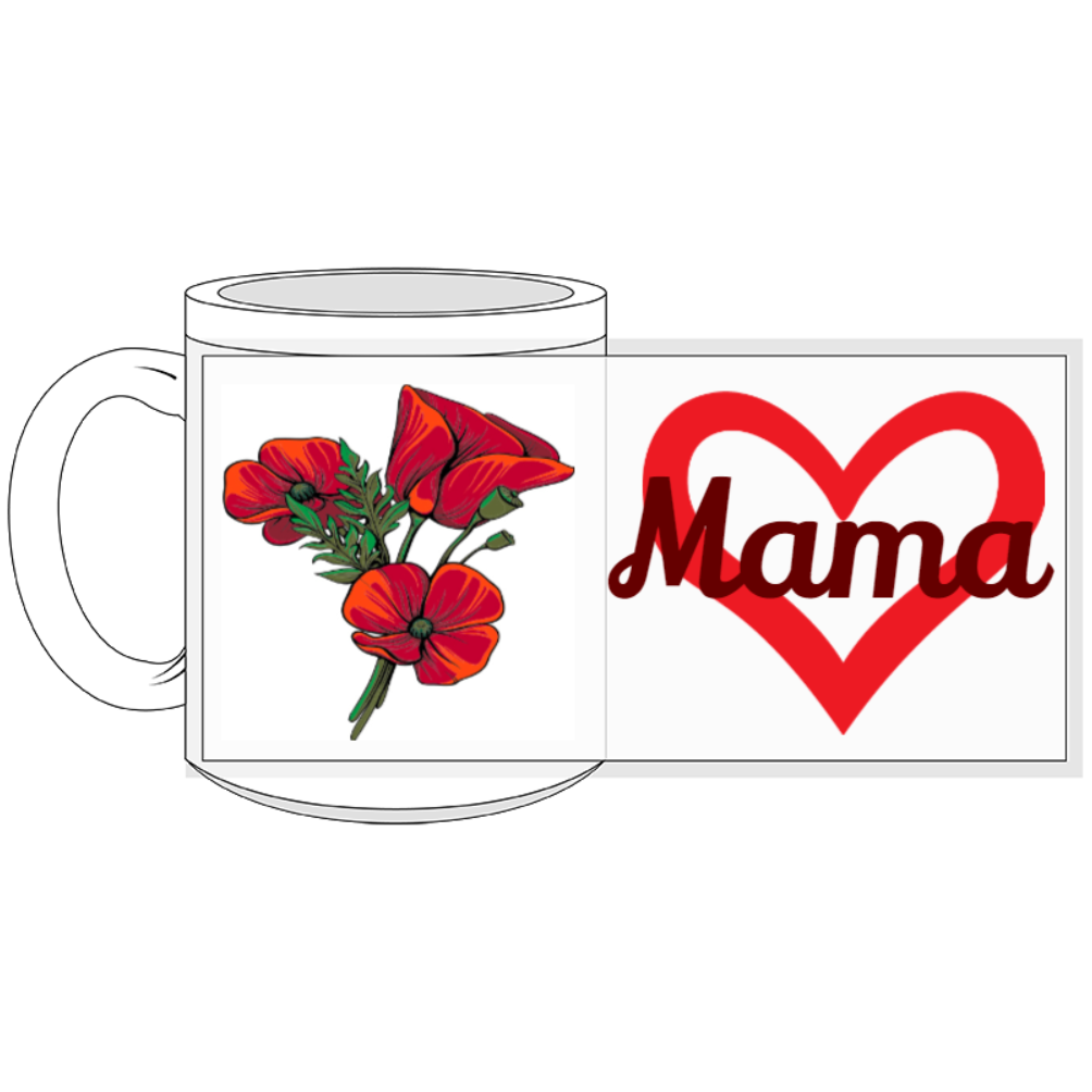 Customized premium  ceramic coffee mug 11 oz.