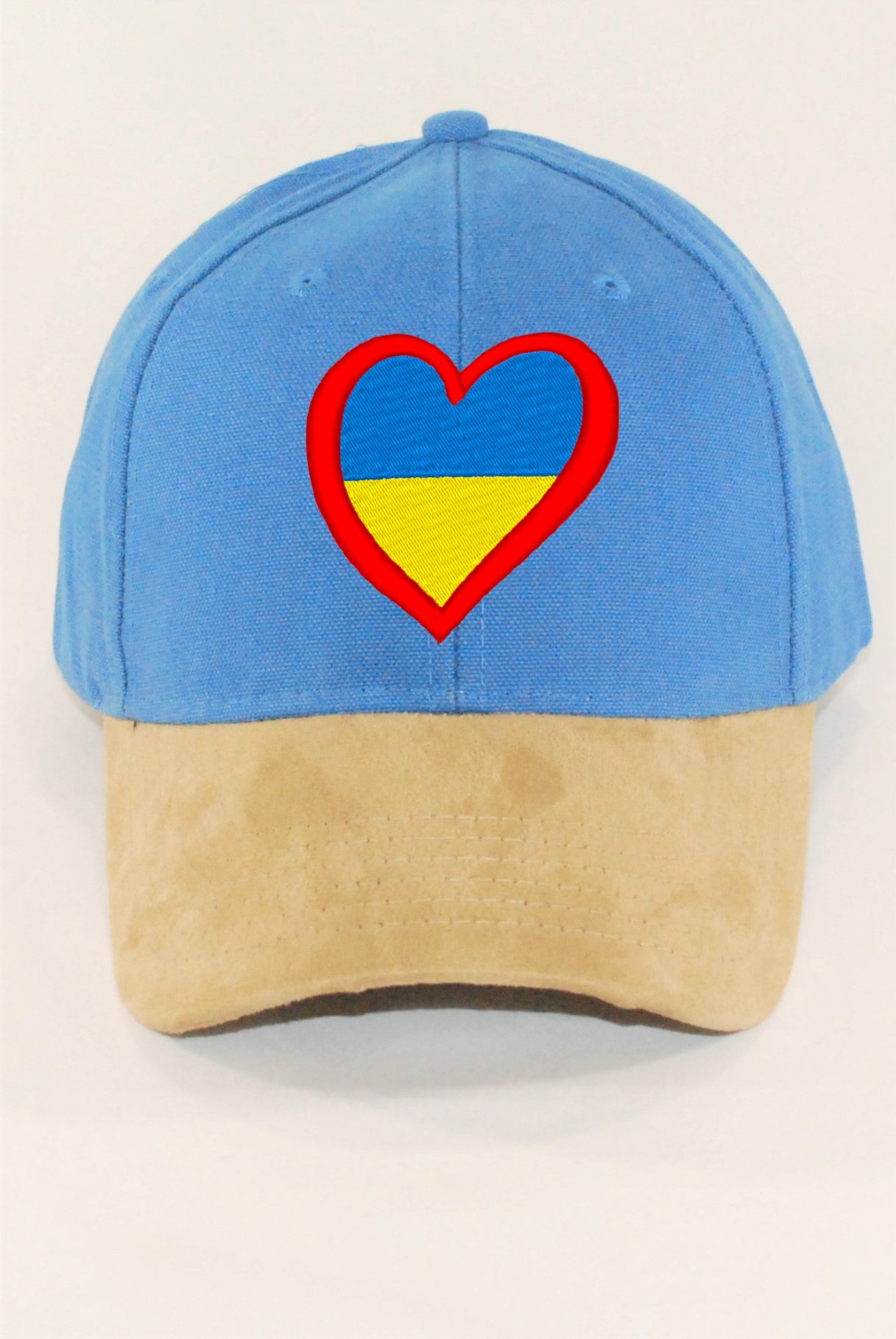 3D embroidered hat "Ukie heart"