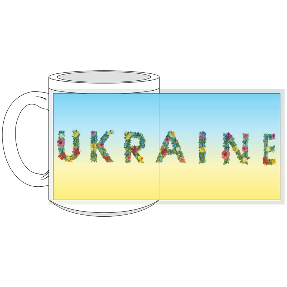 Customized premium  ceramic coffee mug 11 oz.