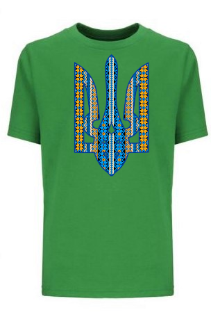 Kid's t-shirt "Ornate Tryzub"