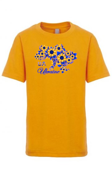 Kid's t-shirt "Sunflower Ukraine"