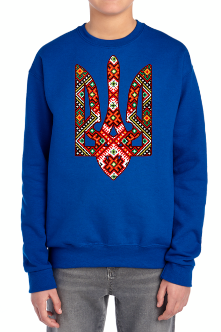 Kids' sweatshirt "Etno Tryzub"