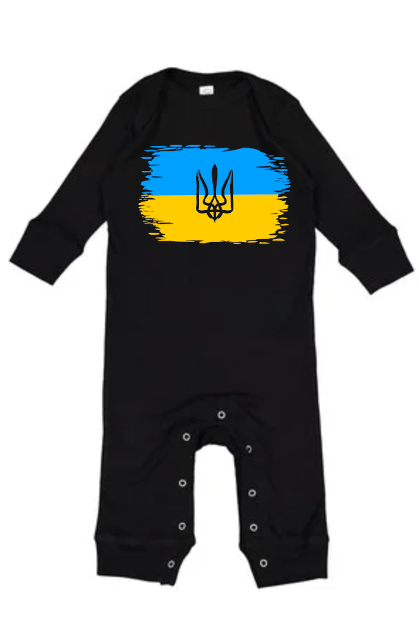 Baby Onesie bodysuit "Ukrainian Flag"